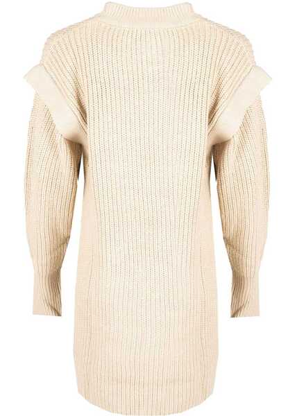 Rochii casual Silvian Heach PGA22120VE Beowy Femei (BM 9480767) 6