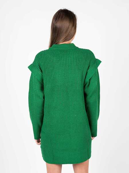 Rochii casual Silvian Heach PGA22120VE Zielony Femei (BM 9480767) 4