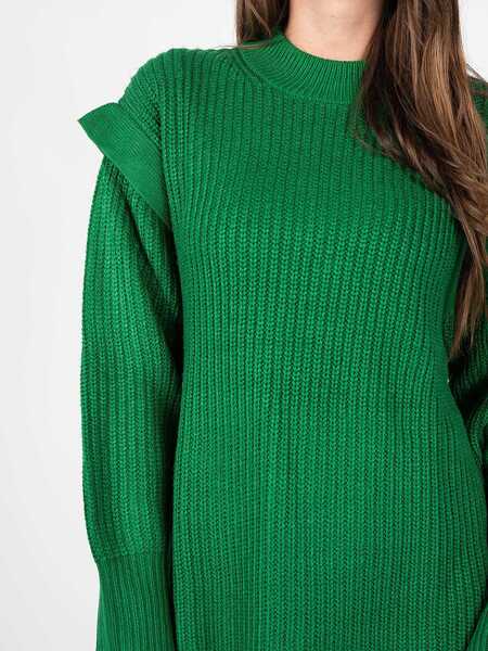Rochii casual Silvian Heach PGA22120VE Zielony Femei (BM 9480767) 7