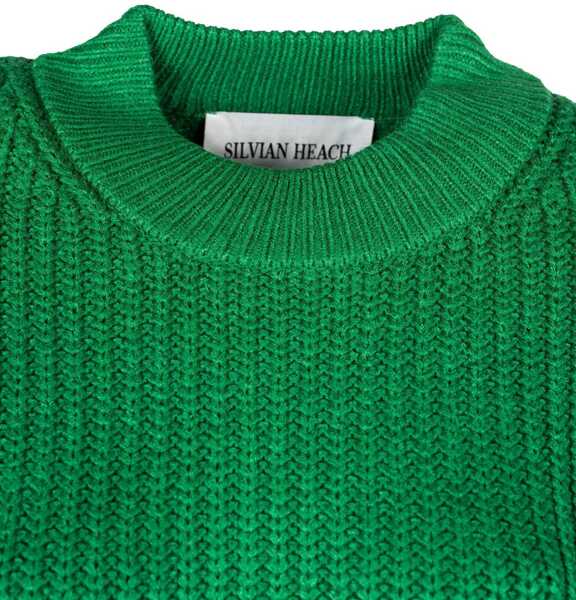Rochii casual Silvian Heach PGA22120VE Zielony Femei (BM 9480767) 10