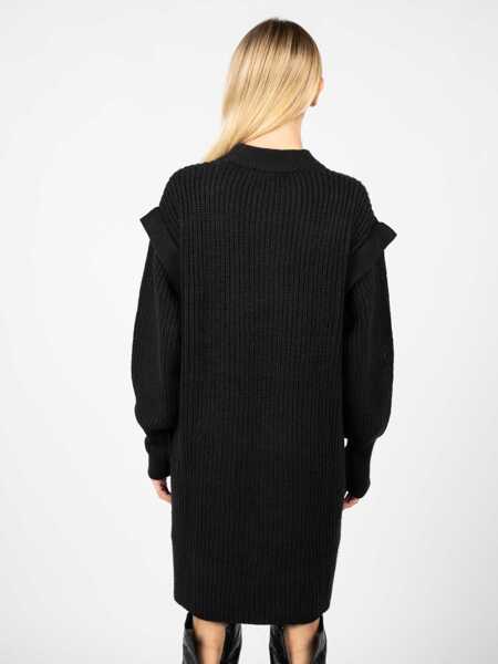Rochii casual Silvian Heach PGA22120VE Czarny Femei (BM 9480767) 4