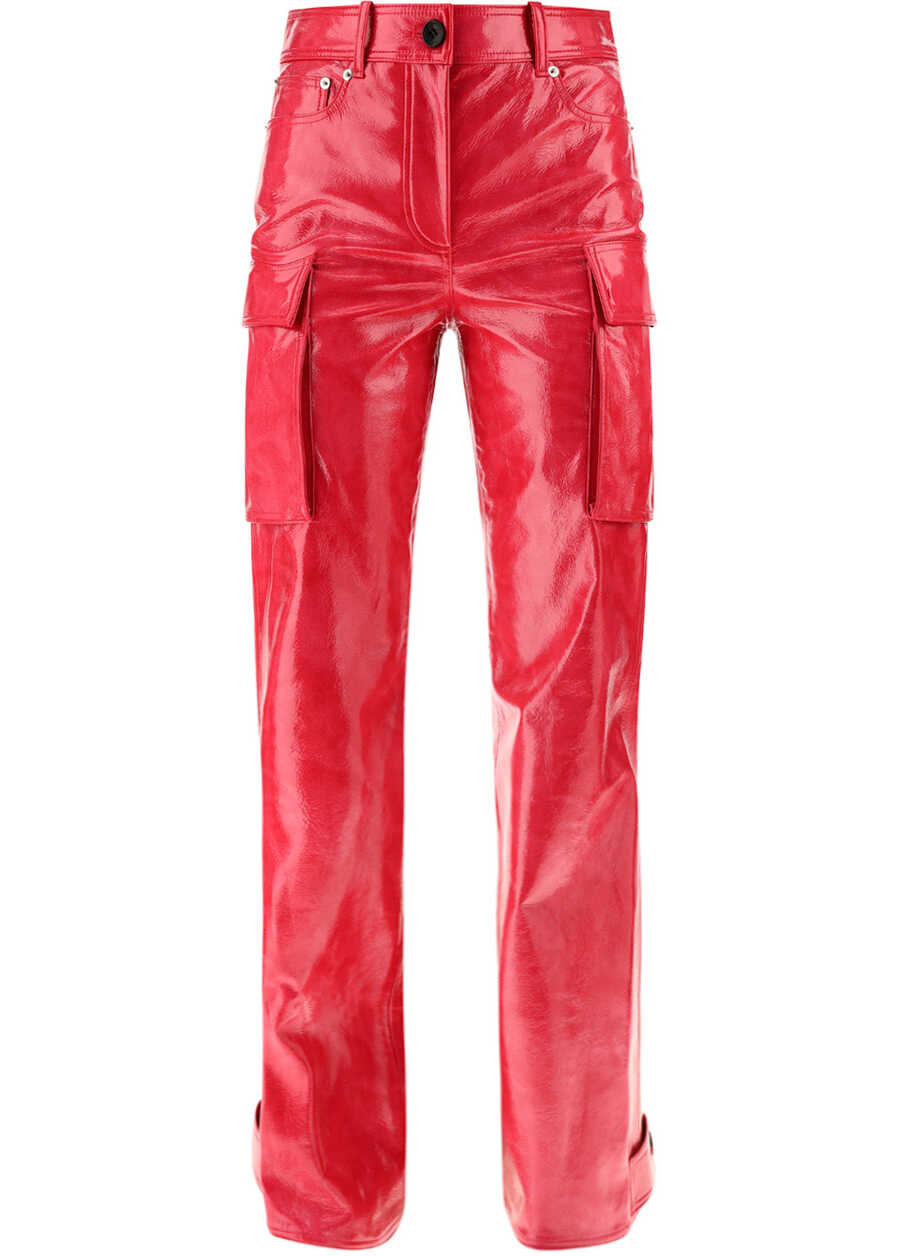 STAND STUDIO Ada Cargo Pants SOUR RASPBERRY