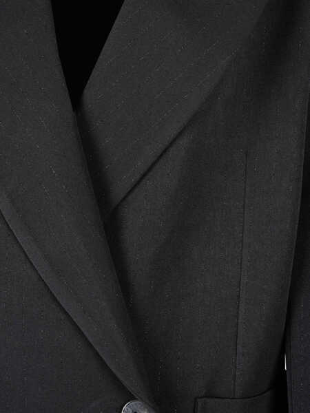 Sacouri office Silvian Heach Oversize CVA22060GC Czarny Femei (BM 9481901) 4