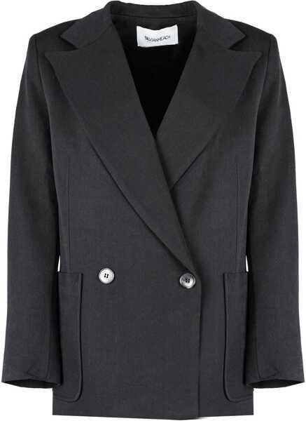 Sacouri office Silvian Heach Oversize CVA22060GC Czarny Femei (BM 9481901) 5