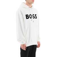 Hanorace 'Sullivan' Flocked Logo Hoodie Barbati