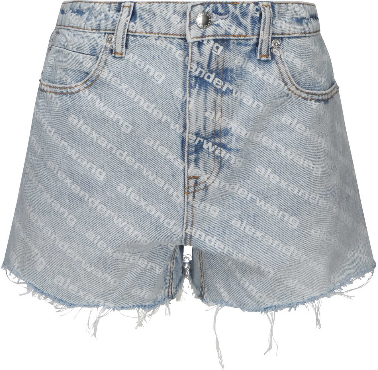 Alexander Wang Denim Shorts PEBBLE BLEACH