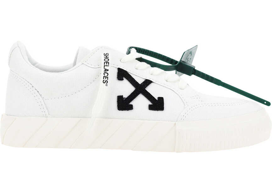 Off-White Low Vulcanized Sneakers WHITE/BLACK