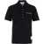 Thom Browne Short Sleeves Polo Shirt NAVY