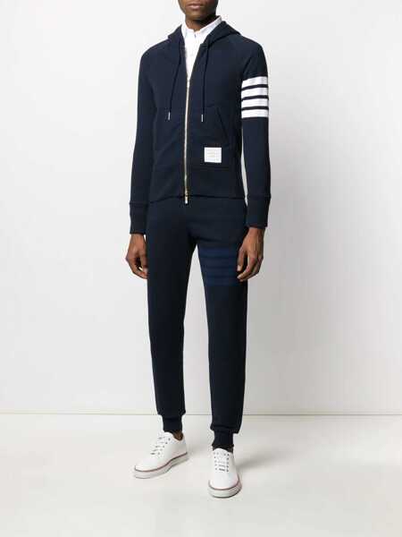 Hanorace Thom Browne Hoodie NAVY Barbati (BM 9484943) 2