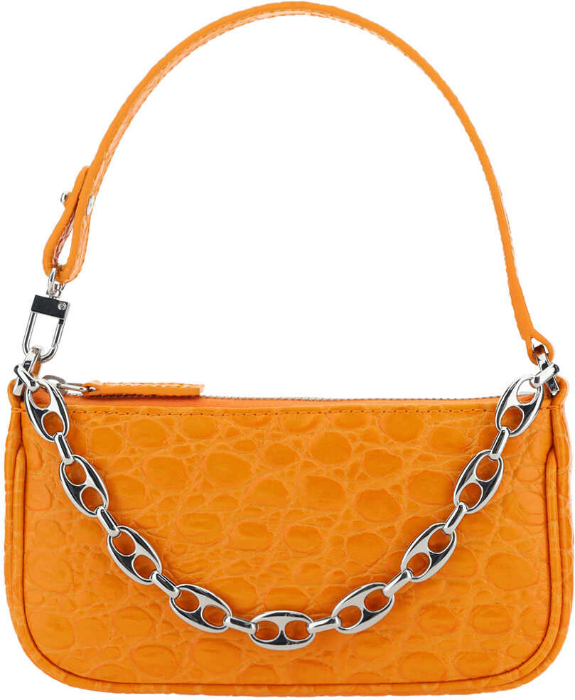 BY FAR Mini Rachel Bag ORANGE