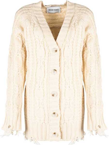 Tricouri Silvian Heach CVA22098CD Kremowy Femei (BM 9485183) 5