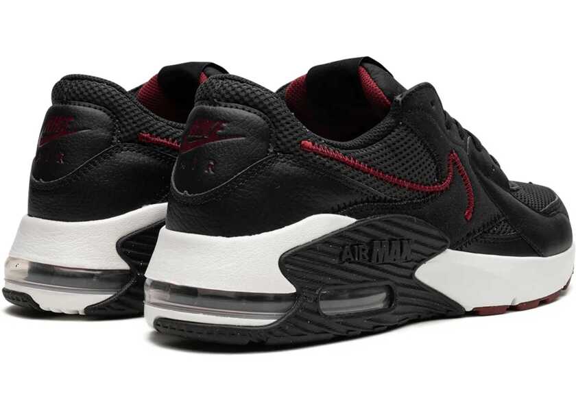 Sneakers Nike Leather And Mesh Air Max Excee Low-Top Sneakers With Contras Black Barbati (BM 9485462) 3