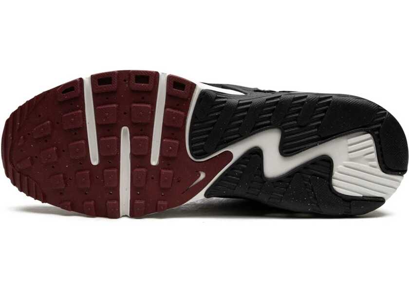 Sneakers Nike Leather And Mesh Air Max Excee Low-Top Sneakers With Contras Black Barbati (BM 9485462) 4