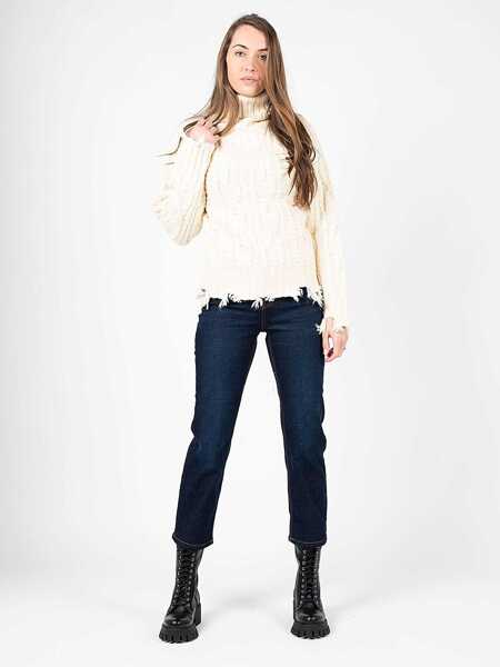 Tricouri Silvian Heach CVA22097LU Kremowy Femei (BM 9486182) 2