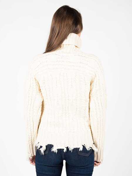 Tricouri Silvian Heach CVA22097LU Kremowy Femei (BM 9486182) 4