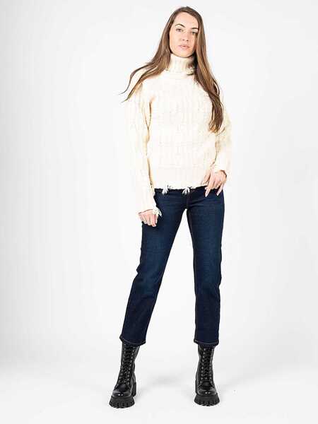 Tricouri Silvian Heach CVA22097LU Kremowy Femei (BM 9486182) 8