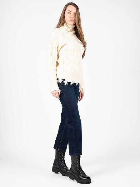 Tricouri Silvian Heach CVA22097LU Kremowy Femei (BM 9486182) 9