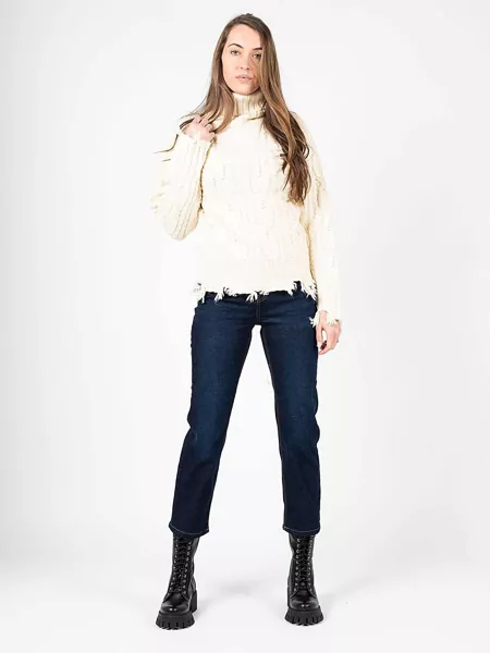 Pantaloni casual Silvian Heach Slim PGA22223JE Granatowy Barbati (BM 9488015) 2