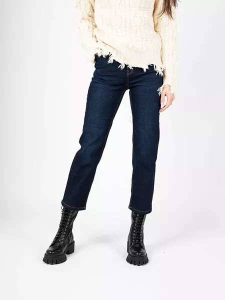 Pantaloni casual Silvian Heach Slim PGA22223JE Granatowy Barbati (BM 9488015) 3