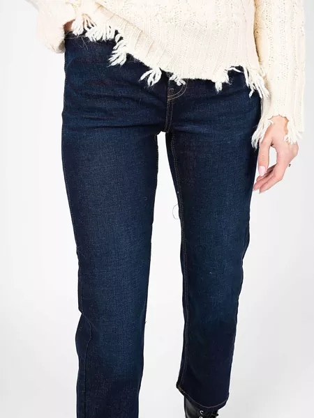 Pantaloni casual Silvian Heach Slim PGA22223JE Granatowy Barbati (BM 9488015) 7