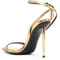 Sandale cu toc Dama - Sandale cu toc Tom Ford Sandals GOLD Femei (BM 9489167) - B-mall.ro