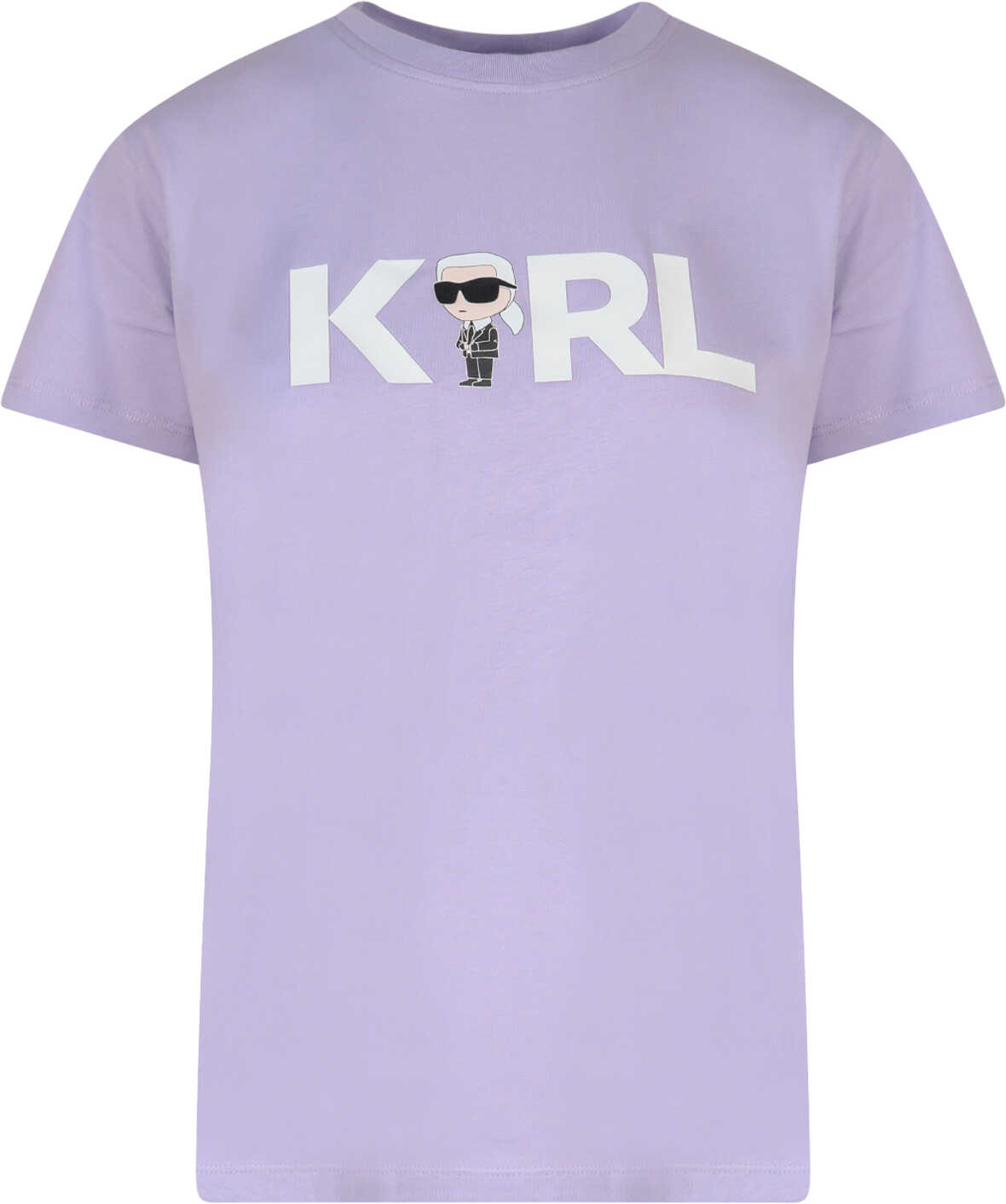 Karl Lagerfeld T-Shirt Purple