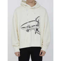 Bluze de trening Broken Shark Print Hoodie Barbati