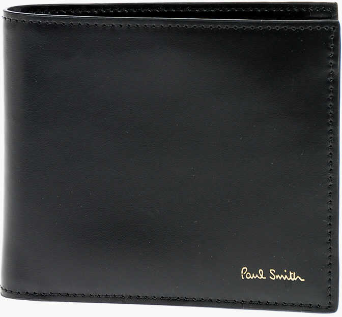 Paul Smith Leather Lady Bifold Wallet Black