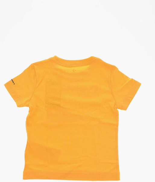 Tricouri Converse All Star Chuck Taylor Printed Crew-Neck T-Shirt Yellow Baieti (BM 9492410) 3