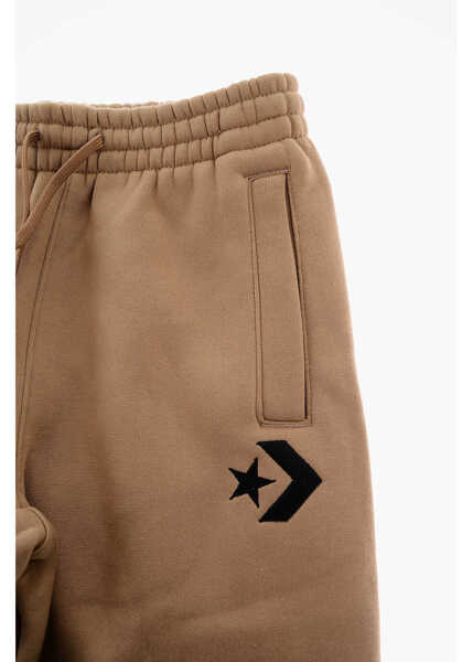 Pantaloni de trening Converse All Star Renew Fleeced 2 Pockets Joggers Brown Baieti (BM 9492413) 2