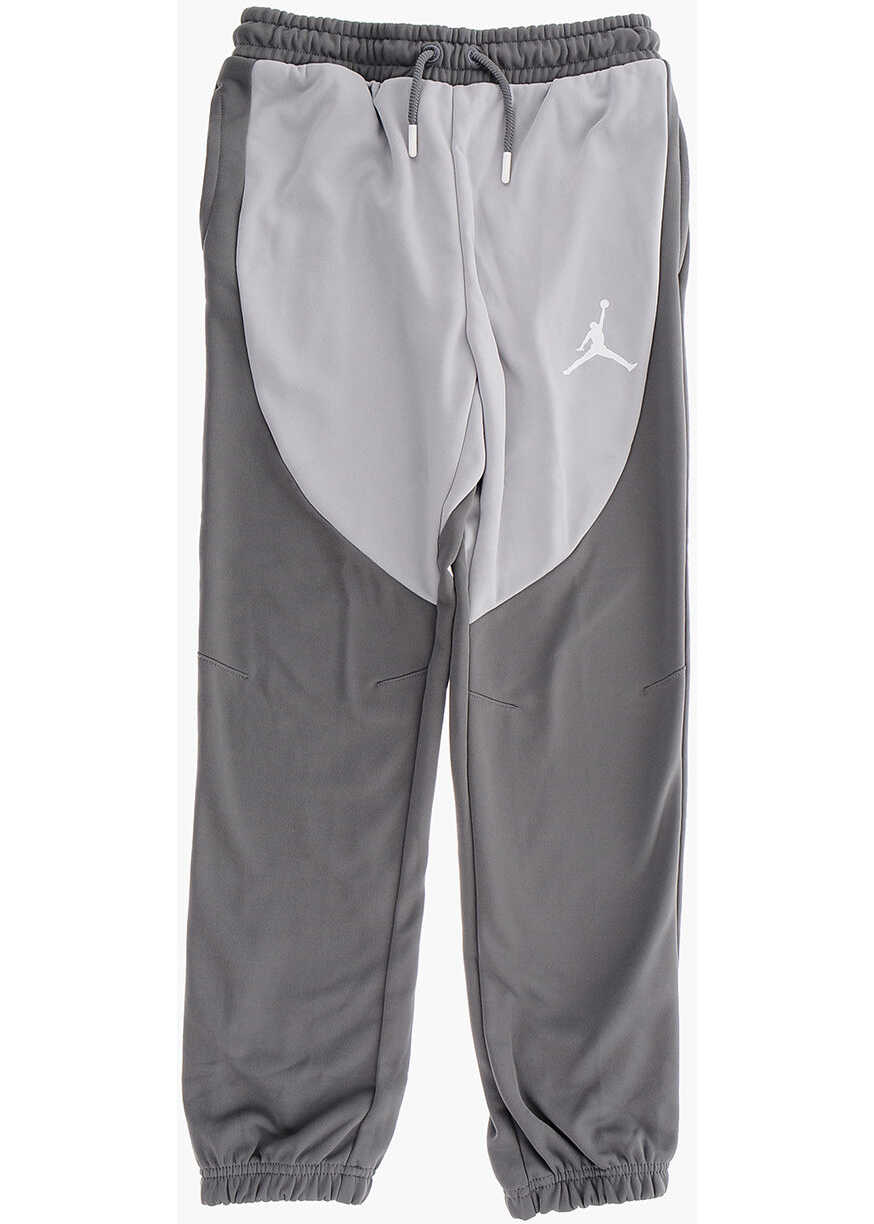 Nike Air Jordan Two-Tone Therma-Fit Joggers Gray