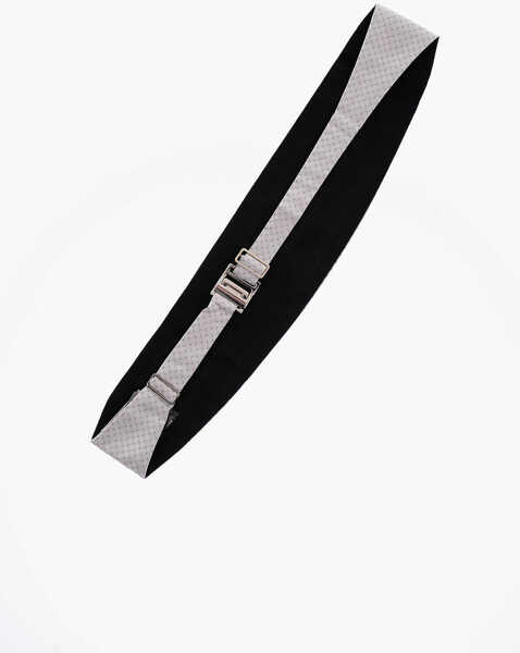 Curele CORNELIANI Patterned Silk Cummerbund Gray Barbati (BM 9493400) 2