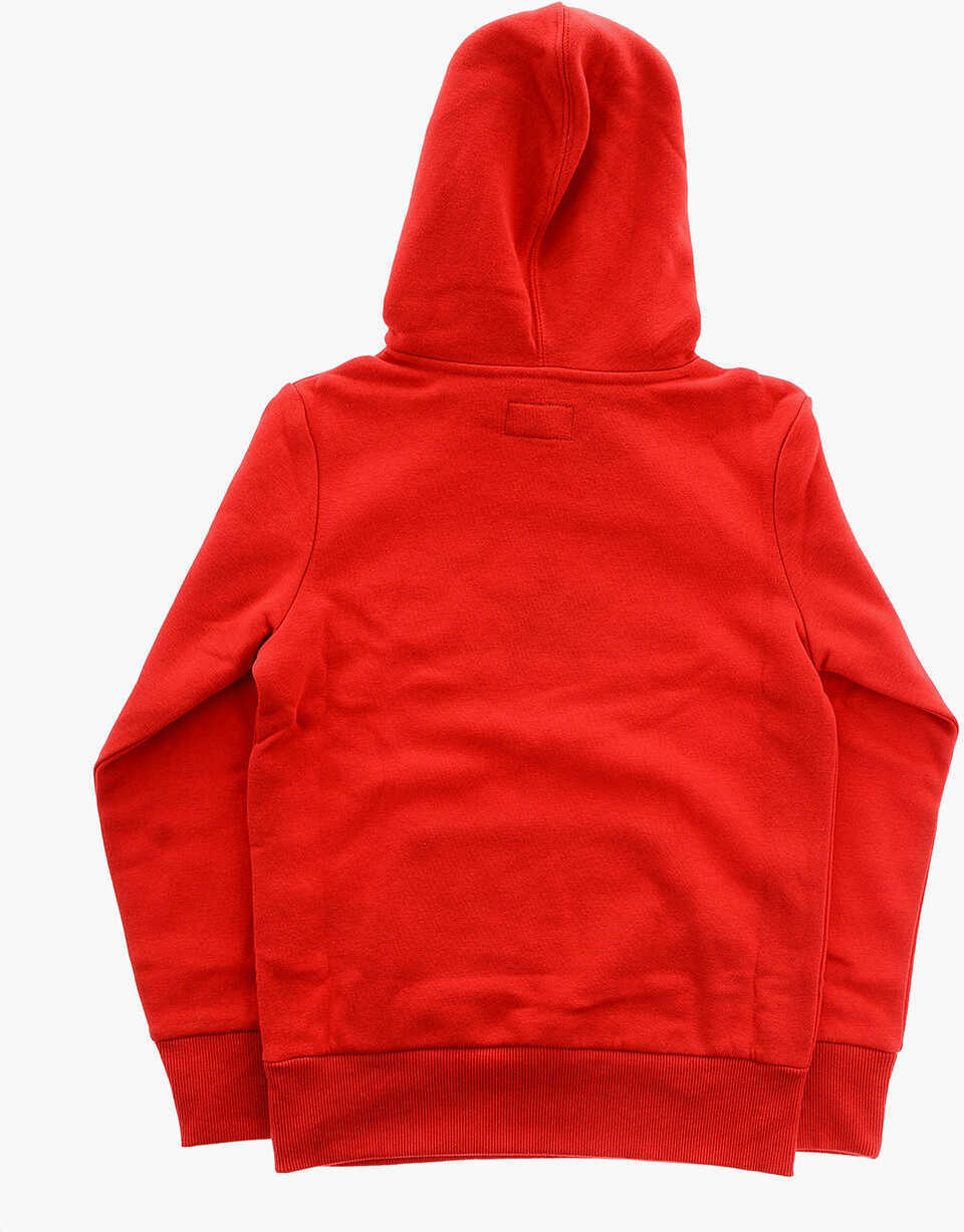 Bluze de trening Converse All Star Chuck Taylor Fleeced Cotton Hoodie With Patch Pocke Red Baieti (BM 9493457) 3