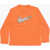 Nike Long Sleeve Dri-Fit T-Shirt Orange