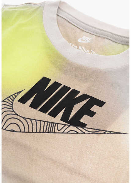 Tricouri Nike Logo Pinted Illuminate T-Shirt Yellow Baieti (BM 9493463) 2