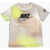 Nike Logo Pinted Illuminate T-Shirt Yellow