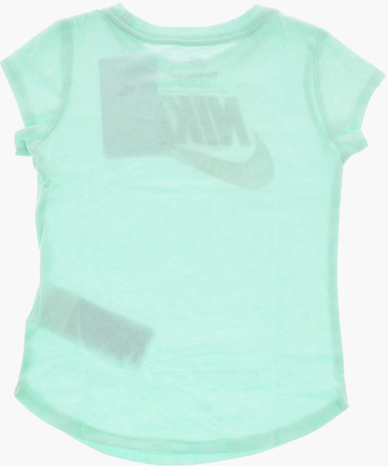 Tricouri Nike Crew-Neck Spot On Futura T-Shirt With Animal Logo Green Baieti (BM 9493889) 3