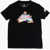 Nike Front Printed Crew-Neck Happy Cloud T-Shirt Black