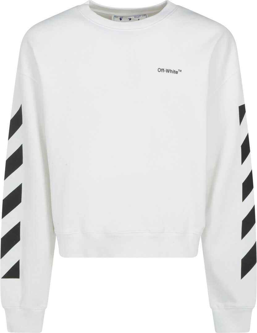 Off-White Helvetica Sweatshirt WHITE/BLACK