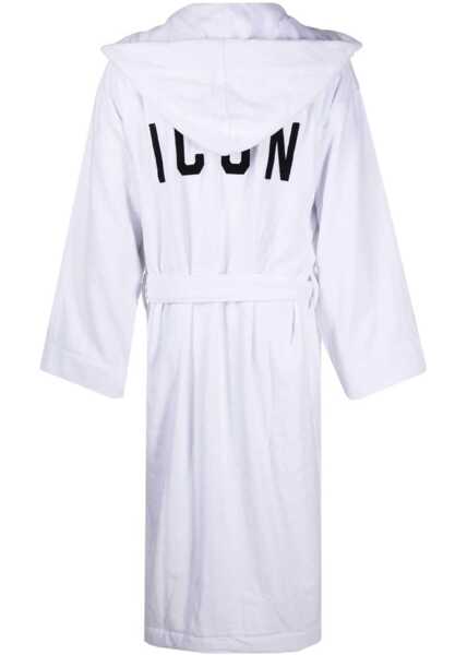 Imbracaminte DSQUARED2 Bathrobe With Logo WHITE Femei (BM 9496712) 2