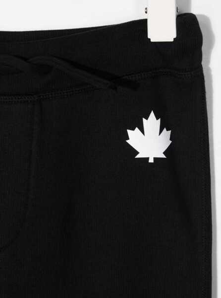 Pantaloni casual DSQUARED2 Pants BLACK Baieti (BM 9497030) 3