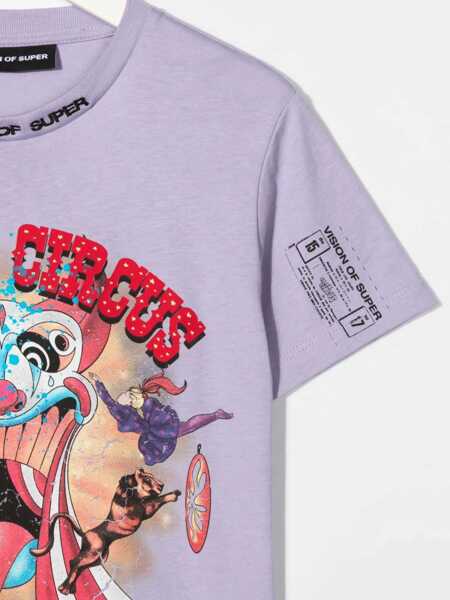 Tricouri Vision of Super Lilac Kids T-Shirt With Tongue Print LILAC Baieti (BM 9497159) 3