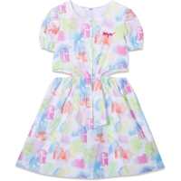 Rochii lungi Poplin Dress Fete