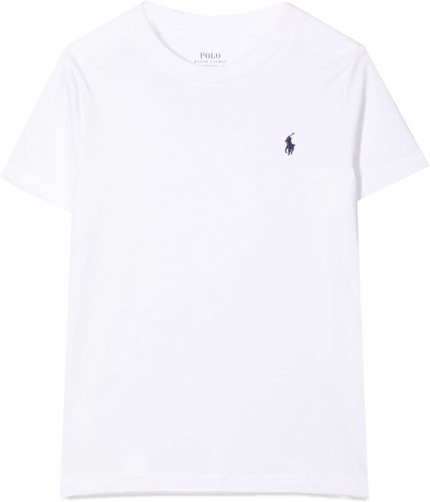 Ralph Lauren Ss Cn-Tops-T-Shirt WHITE