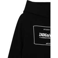 Pulovere casual Zadig & Voltaire pentru Baieti - Pulovere casual Zadig & Voltaire Hooded Pullover BLACK Baieti (BM 9497588) - B-mall.ro