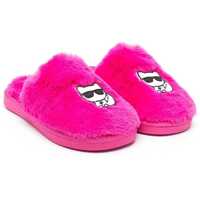 Sandale Fluffy Mules With Patches Fete