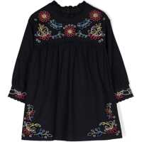 Rochii lungi Chloe Flower Embroidery Dress