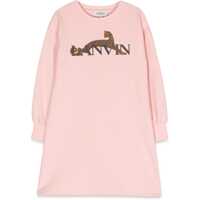 Rochii lungi Long Sleeve Logo Dress Fete