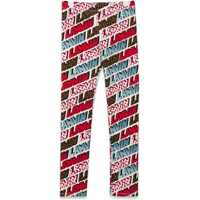 Pantaloni Allover Logo Leggings Fete