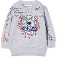 Bluze de trening Tiger Crewneck Sweatshirt And Lettering Baieti